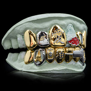 Shinobi Crest Anime Grillz