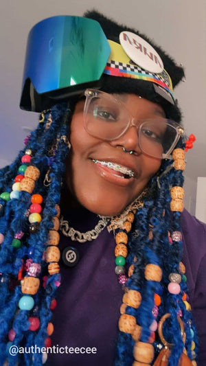 Iced Out Heart & Baguette Braces Syle Grillz