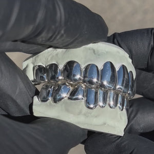 Solid Sterling Silver Grillz