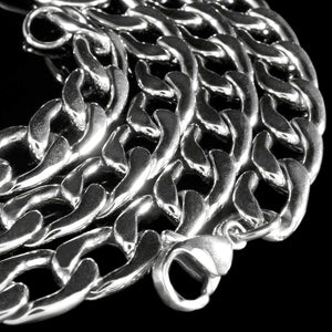 Miami Cuban Link Chain in White Gold