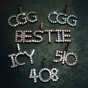 Custom Iced Letter Pendant