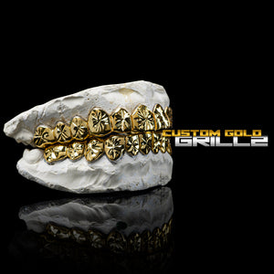 SOLID STARBURST CUT GRILLZ