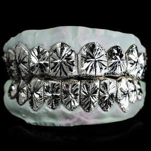 Starburst Cuts with Diamond Dust Grillz