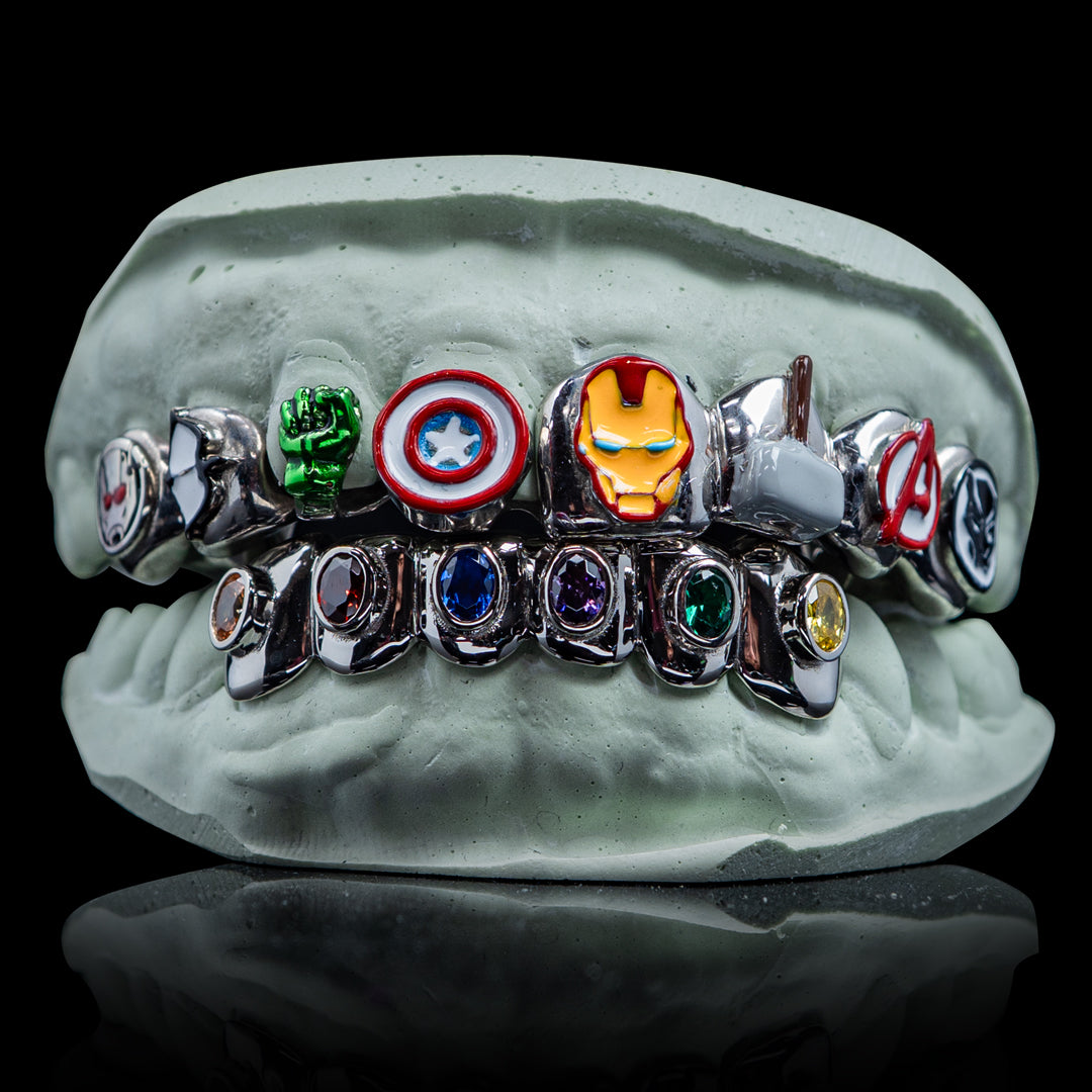 Superhero Emblem Grillz