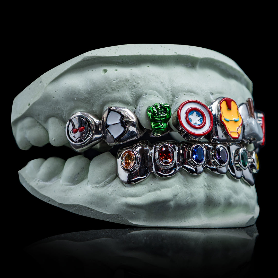 Superhero Emblem Grillz