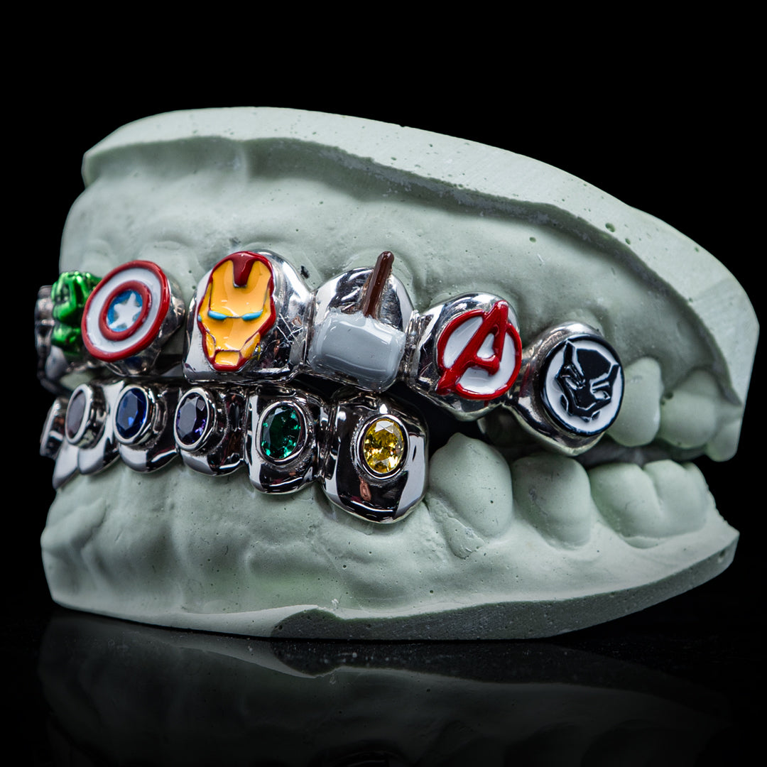 Superhero Emblem Grillz