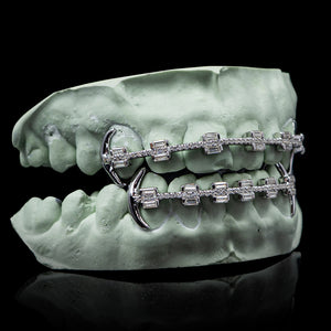 Baguette Braces Style Grillz