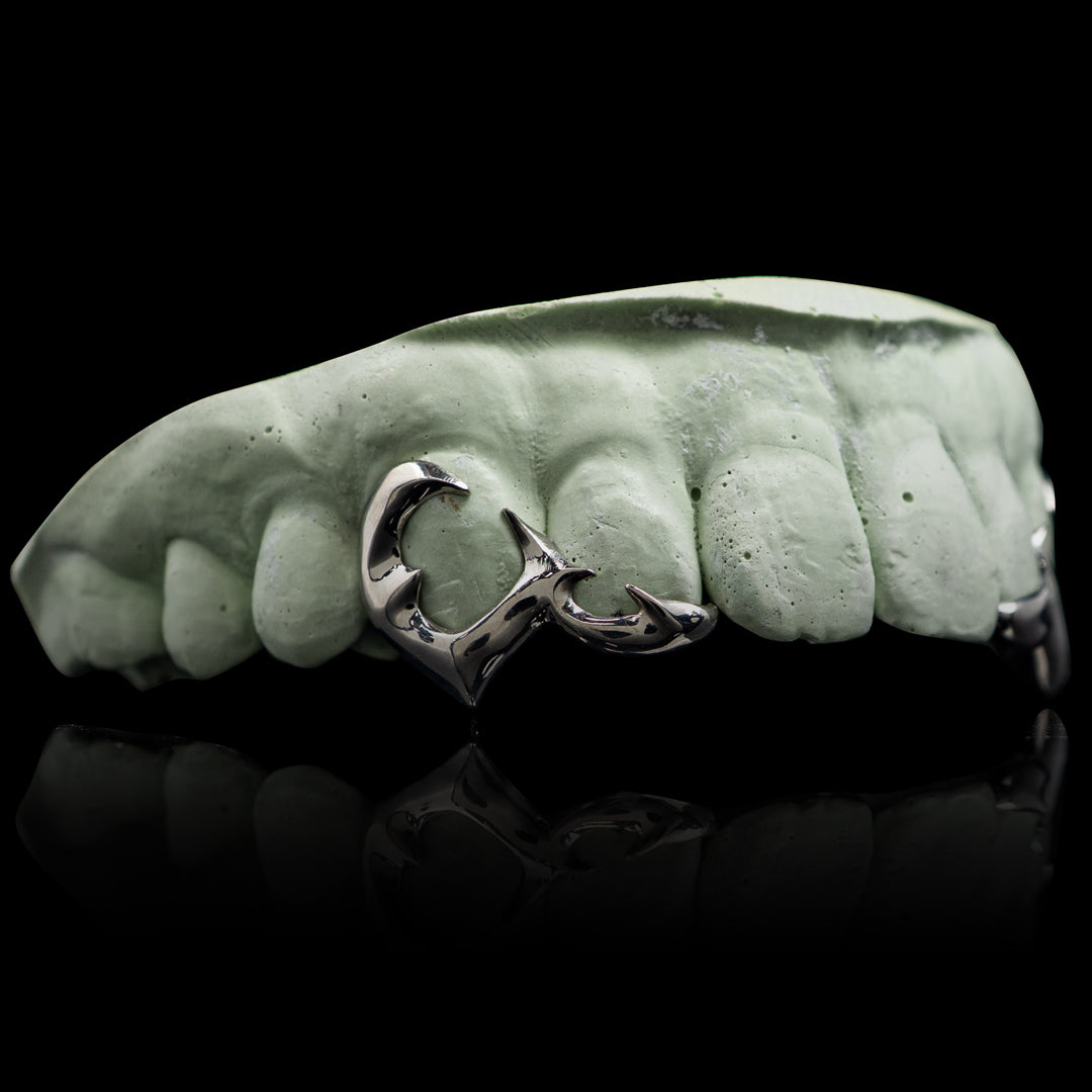 Cyber Fang Double Cap Grillz