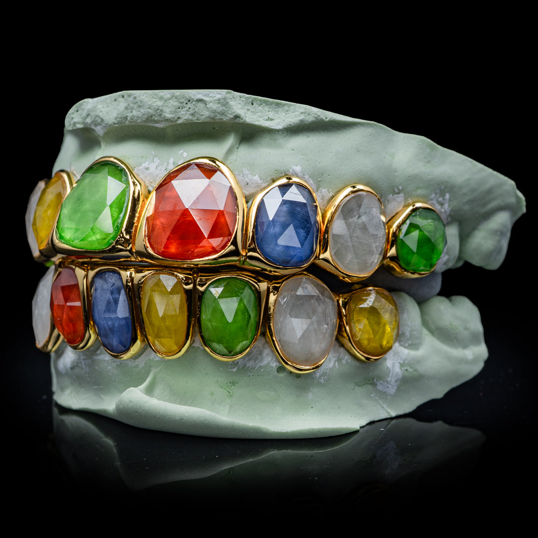 Multi-Facet Gemstone Grillz
