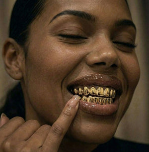 Solid Gold Grillz