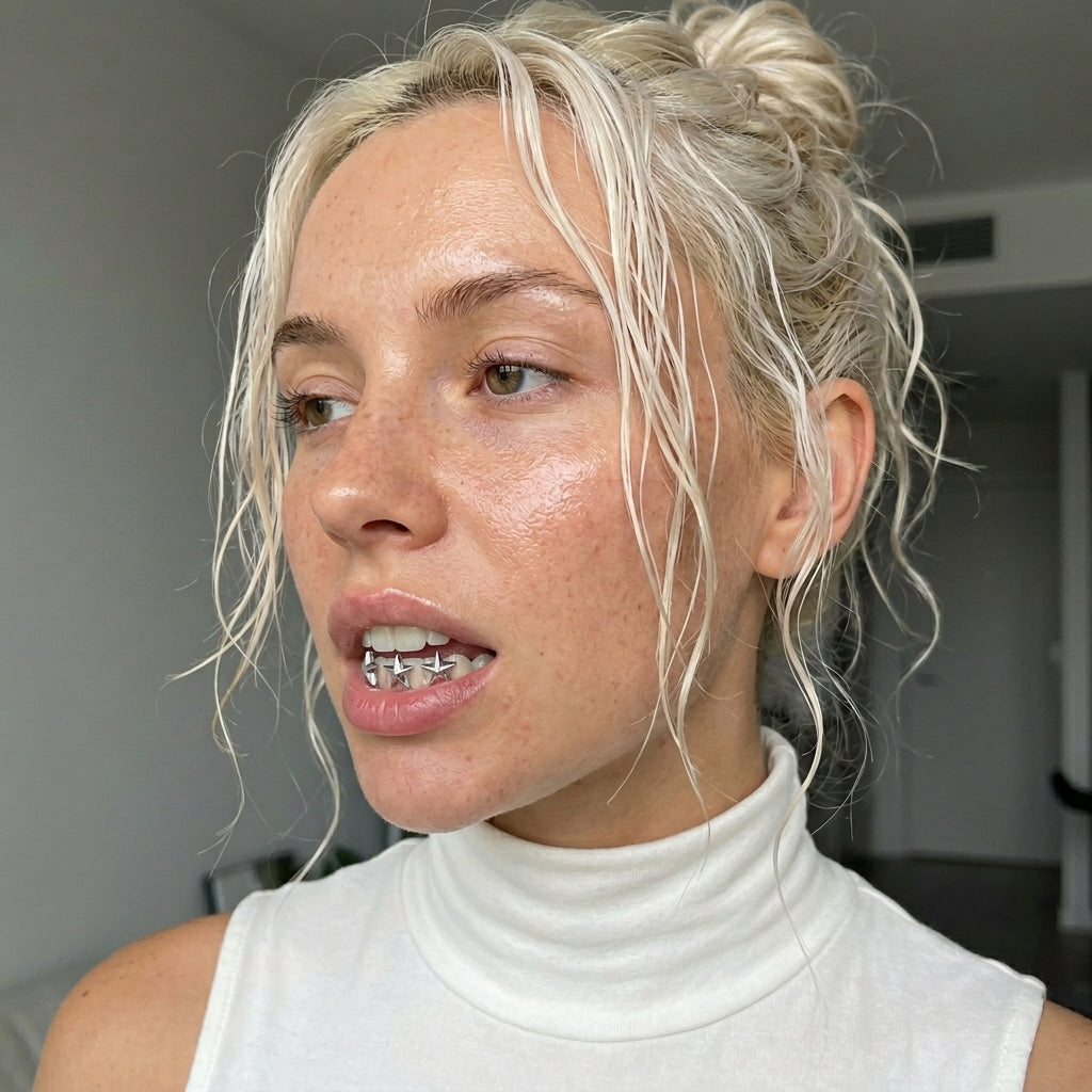 Solid Three Star Grillz