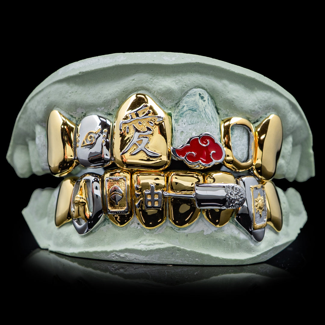 Shinobi Crest Anime Grillz