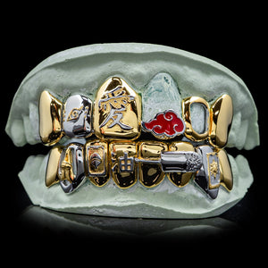 Shinobi Crest Anime Grillz