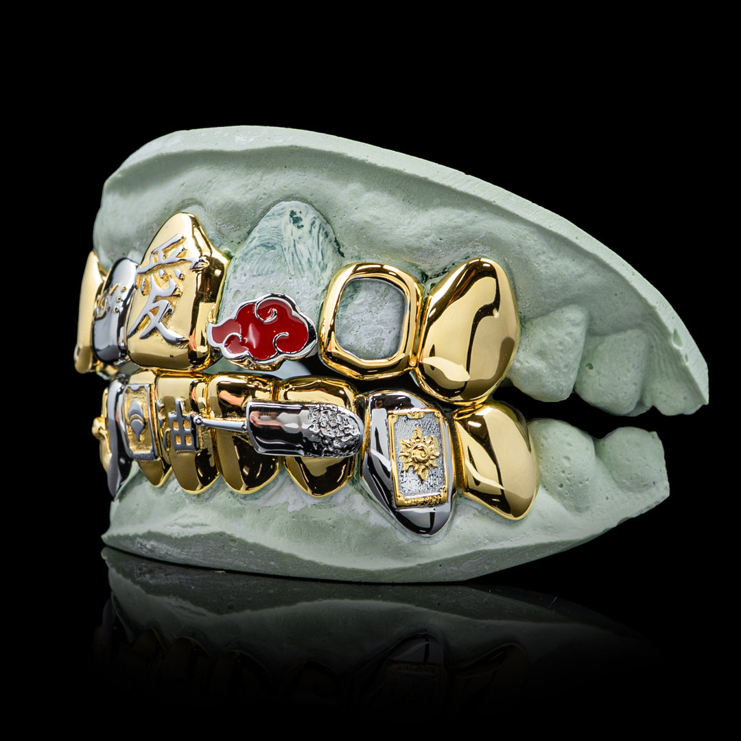 Shinobi Crest Anime Grillz
