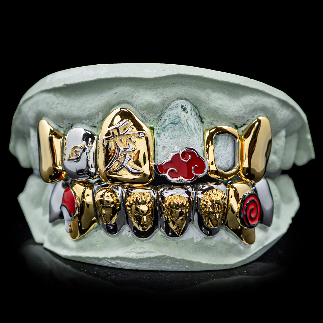 Shinobi Crest Anime Grillz