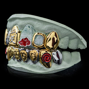 Shinobi Crest Anime Grillz