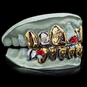 Shinobi Crest Anime Grillz