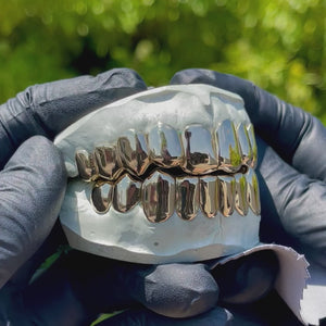 Solid Gold Deep Cut Grillz