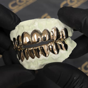 Solid Gold Deep Cut Grillz