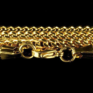 4mm Franco Chain in Yellow Gold