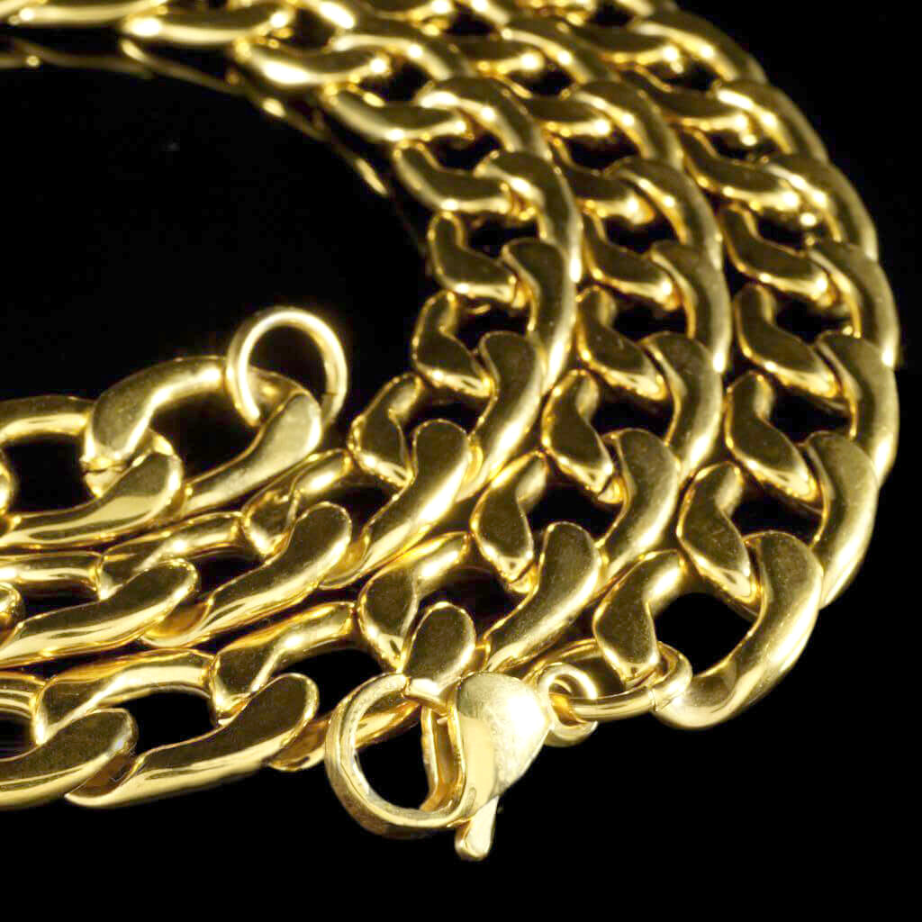 Miami Cuban Link Chain in Yellow Gold
