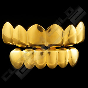 Gold Plated 6 Tooth Premium Grillz Instantly-Made Main