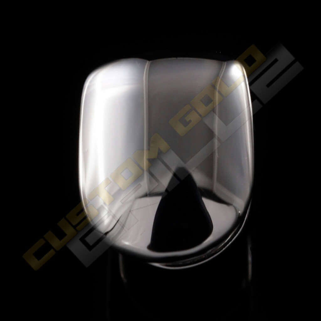 Silver Plated Single Top Tooth Grill Instantly-Made Main