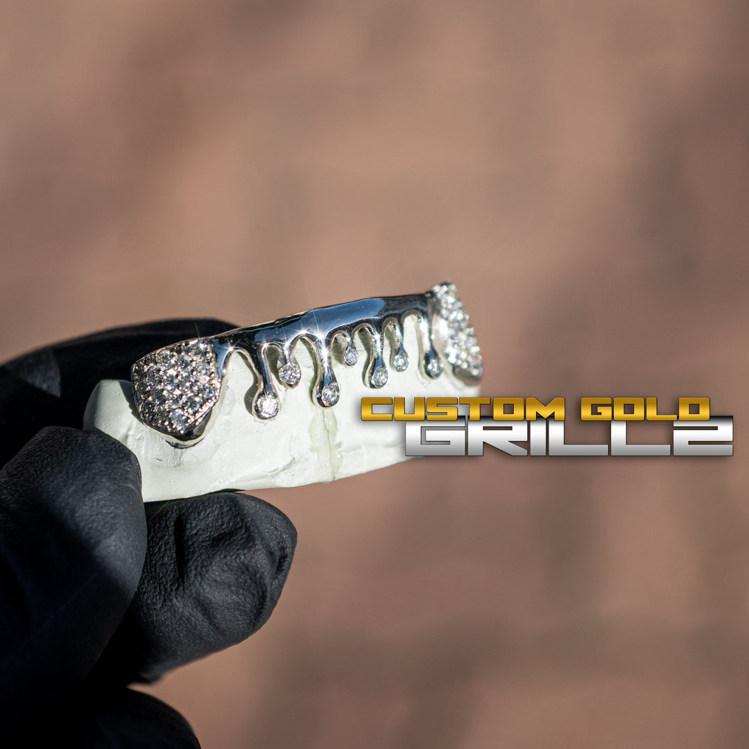 Solid Iced Drip Grillz