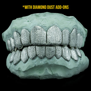Solid .925 Sterling Silver Deep Cut Grillz