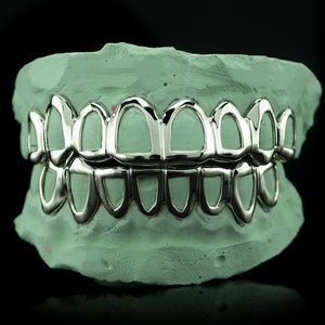Solid Gold Open Face Grillz