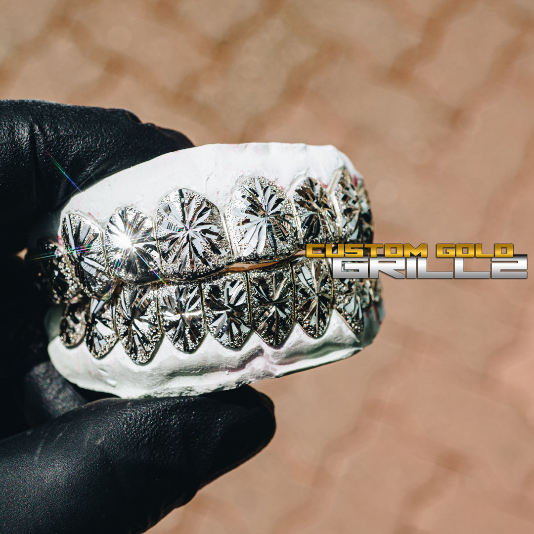 Starburst Cuts with Diamond Dust Grillz