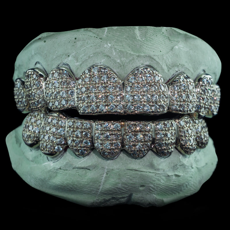 Buy Iced Out Diamond Grillz Custom Gold Grillz